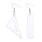 47 Styles Guitar Fish Eye Acrylic Drop Earrings Female Travel Cartoon Earrings
