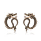 Dragon Pearl Drop Earrings Women Travel Fashion Cartoon Earrings Creative