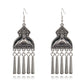 15 Styles Big Vintage Ethnic Tassel Flower Dangling Drop Earrings Female Fashion