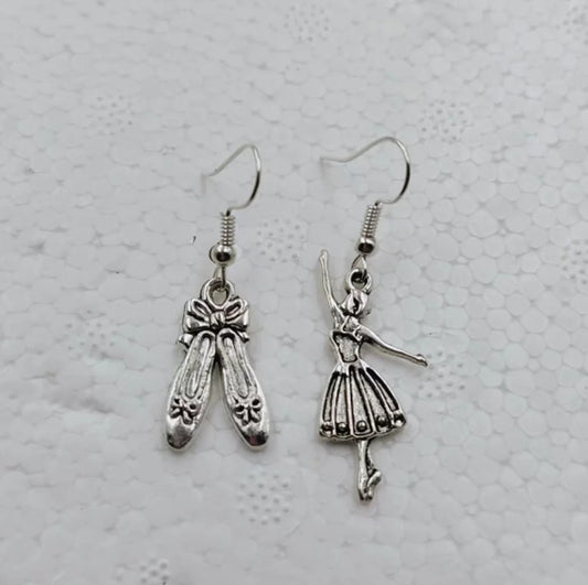 Girl and Shoes Drop Earrings Fashion Party Girls Pendant Earrings Women Jewelry