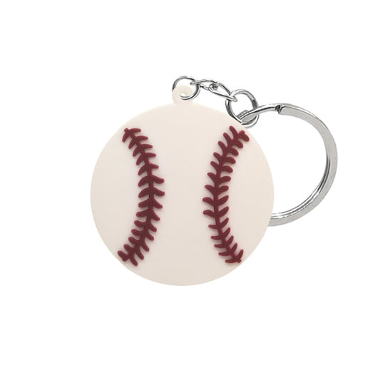 Baseball Keychain Party Gift Cute Keyring Cartoon DIY Jewelry Souvenir