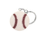 6 Styles Baseball Rugby Sports Keychain Party Gift Cute Keyring Cartoon DIY