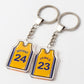 15 Styles Creative Jersey Keychain Pendant Key Chain Gift Basketball Fan Jewelry