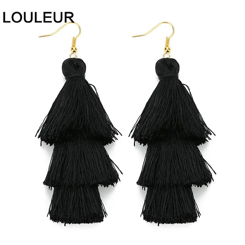 22 Styles Layered Bohemian Tassel Dangle Earrings Women Fashion Modern