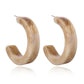 19 Styles Geometric Acrylic Irregular Hollow Circle Square Drop Earrings Modern
