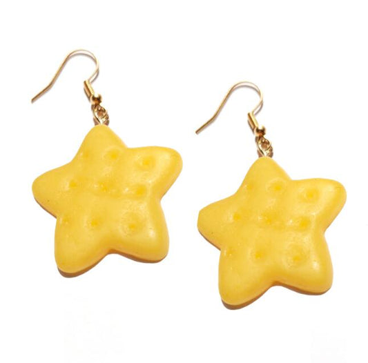 Star Crackers Drop Earrings Cartoon Art Women Party Jewelry Ear Fashion Pendant