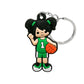 6 Styles Baseball Rugby Sports Keychain Party Gift Cute Keyring Cartoon DIY