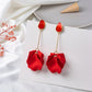 36 Styles Flower Acrylic Petals Dangle Earrings Women Travel Fashion Cartoon
