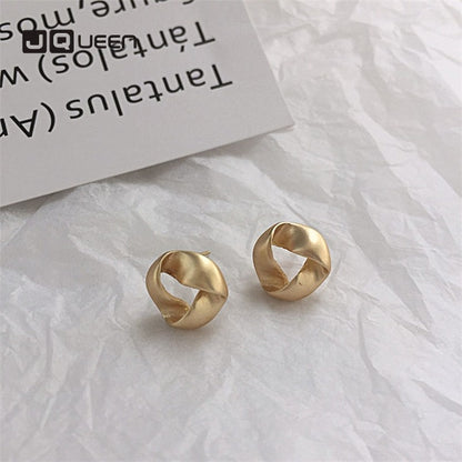 Geometric Earrings  Heart Ear Clip Simple Small Studs Earrings Women Jewelry