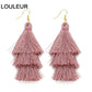 22 Styles Layered Bohemian Tassel Dangle Earrings Women Fashion Modern