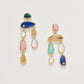 Irregular Colorful Drop Earrings Jewelry For Women Fashion Accessories Trendy