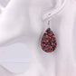 Multicolor Sparkly Glitter Drop Shape Dangle Earrings for Fashion Stylish