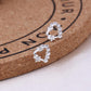 Heart Shape Stud Earrings Women Art Fashion Cartoon Earrings Creative Jewelry