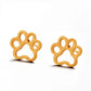 Cute pet paw print stud earring ear stud women girls Fashion jewelry Accessories