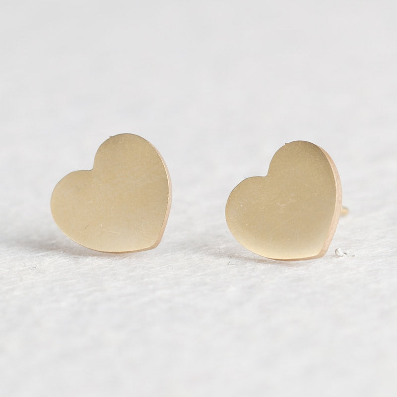 Heart Mini Stud Earring Stylish Women Girl Gift Jewelry Cute Earrings