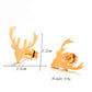 Antlers Mini Studs Earring Cute Female Ear Ornament Charm Jewelry Accessory