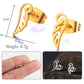 Angle Wings Stud Earrings Girls Ear Ornaments Stainless Steel Jewlery Gifts
