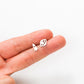Rocket Planet Mini Studs Earring Cute Female Ear Ornament Charm Jewelry