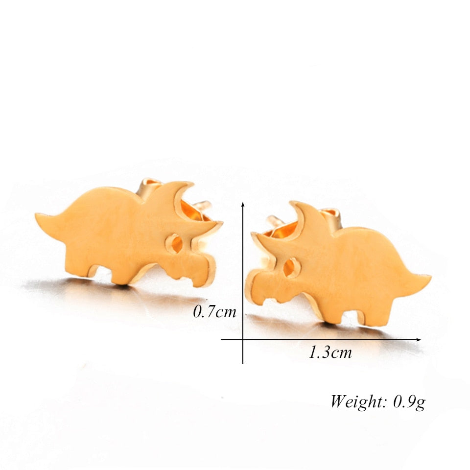 Animal Mini Studs Earring Cute Female Ear Ornament Charm Jewelry Accessory