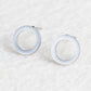 Minimalistic Circle Studs Earring Cute Female Ear Ornament Charm Jewelry