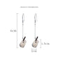 12 Styles Colorful Acrylic Milk Tea Dangle Earrings for Girls Women Birthday