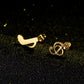 Music Note Mini Stud Earring Stylish Women Girl Gift Jewelry Cute Earrings