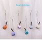 12 Styles Colorful Acrylic Milk Tea Dangle Earrings for Girls Women Birthday