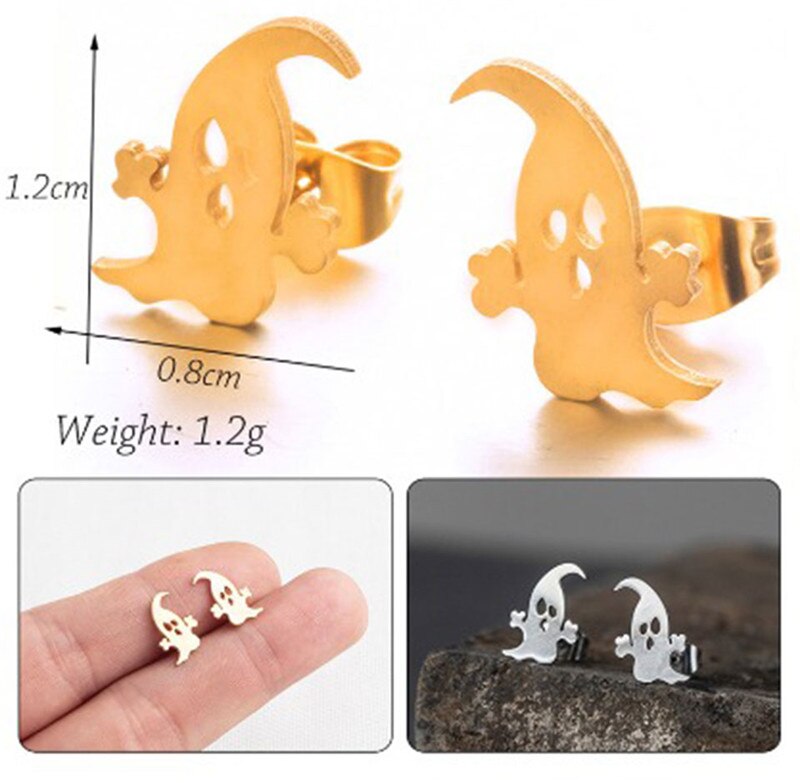 24 Styles Minimalist Cute Multiple Shapes Stud Earrings Women Girl Party