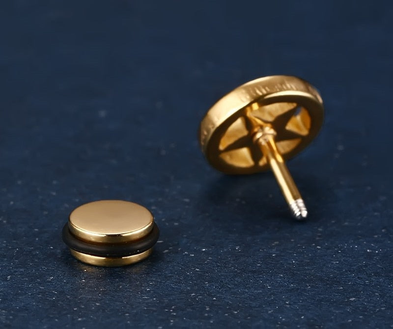 Five Pointed Star Earring Studs Ear Ornaments Gift Earrings Jewelry Accessories