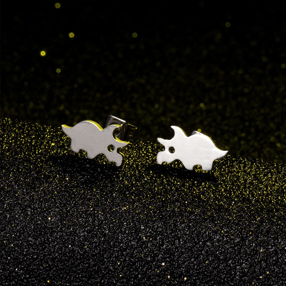 Animal Mini Studs Earring Cute Female Ear Ornament Charm Jewelry Accessory