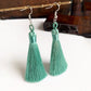 Handmade Tassel Dangle Earrings Ear Pendants Accessories Women Jewelry Trendy