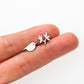 Creative Branch Bird Stud Earring Wedding Party Birthday Gift Jewelry Cute