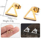 24 Styles Minimalist Cute Multiple Shapes Stud Earrings Women Girl Party