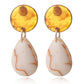 Amber Design Drop Earrings Women Girl Party Gift Fashion Ear Jewelry Accessories