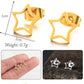 24 Styles Minimalist Cute Multiple Shapes Stud Earrings Women Girl Party