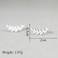 Branch Mini Stud Earring Stylish Women Girl Gift Jewelry Cute Earrings