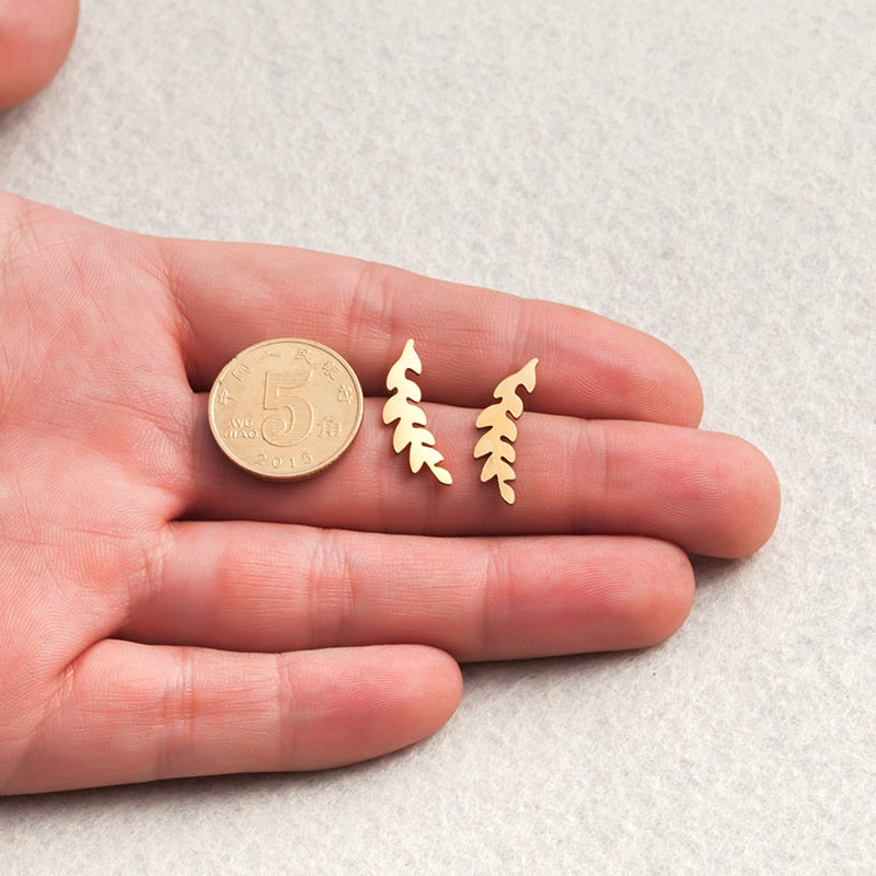 Branch Mini Stud Earring Stylish Women Girl Gift Jewelry Cute Earrings