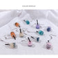 12 Styles Colorful Acrylic Milk Tea Dangle Earrings for Girls Women Birthday