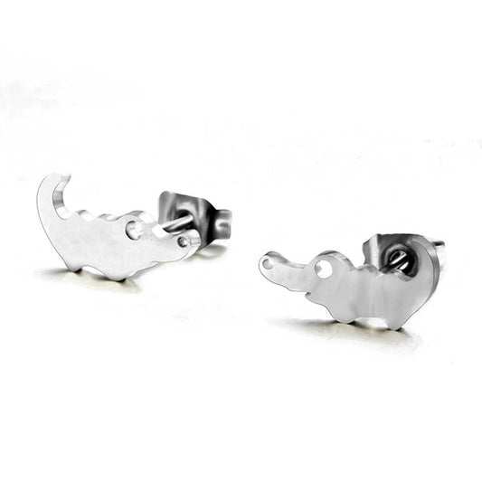 Crocodile Mini Stud Earring Stylish Women Girl Gift Jewelry Cute Earrings
