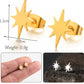 Small DIY Creative Cartoon Stud Earrings Women Girl Party Stainless Steel
