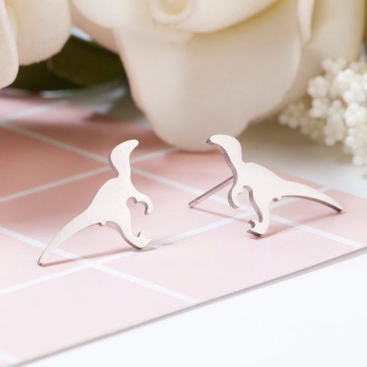 Dinosaur Stud Earring Wedding Party Birthday Gift Jewelry Cute Earrings