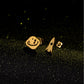 Rocket Planet Mini Studs Earring Cute Female Ear Ornament Charm Jewelry