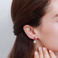 Pink Fish Tail Design Jewelry Stud Earrings Ear Studs Cute Patry Bridal Wedding
