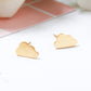Creative Cute Cloud Mini Stud Earrings For Woman and Girls Female Stainless