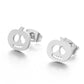 28 Styles Animal Heart Flower Cute Stud Earrings Girls Ear Ornaments Stainless
