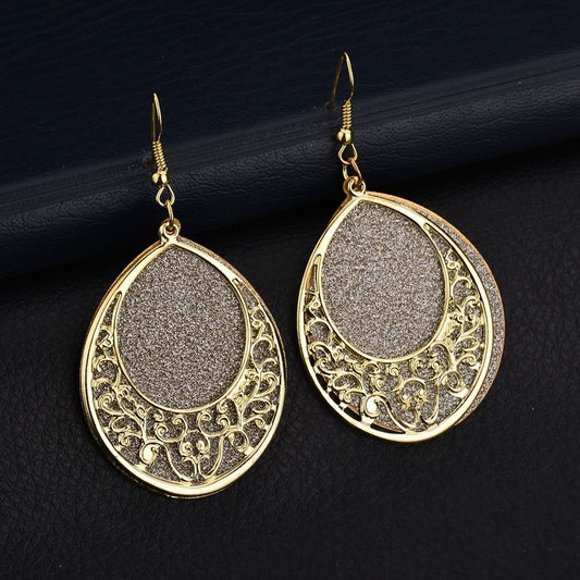 Frosted Acrylic Dangle Earrings Fashion Party Girls Pendant Earrings Women