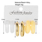 3pairs Resin Yellow Hoop Earrings Fashion Women Summer Party Jewelry Girls Gifts