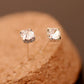5pairs Shining Crystal Stud Earrings for Women Fashion Ear Cuff Piercing