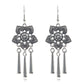 15 Styles Big Vintage Ethnic Tassel Flower Dangling Drop Earrings Female Fashion