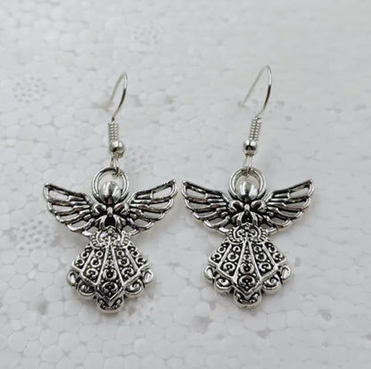 Angel Decor Drop Earrings Fashion Party Girls Pendant Earrings Women Jewelry